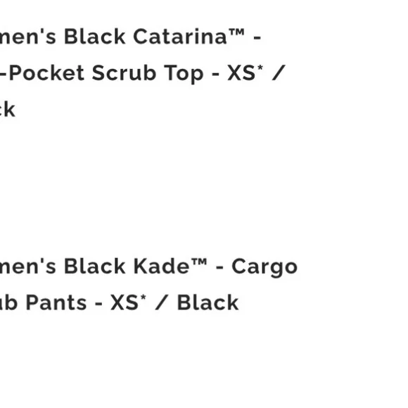 Black Figs Scrubs - Picture 10 of 10